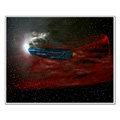 Space Journey Small Poster
